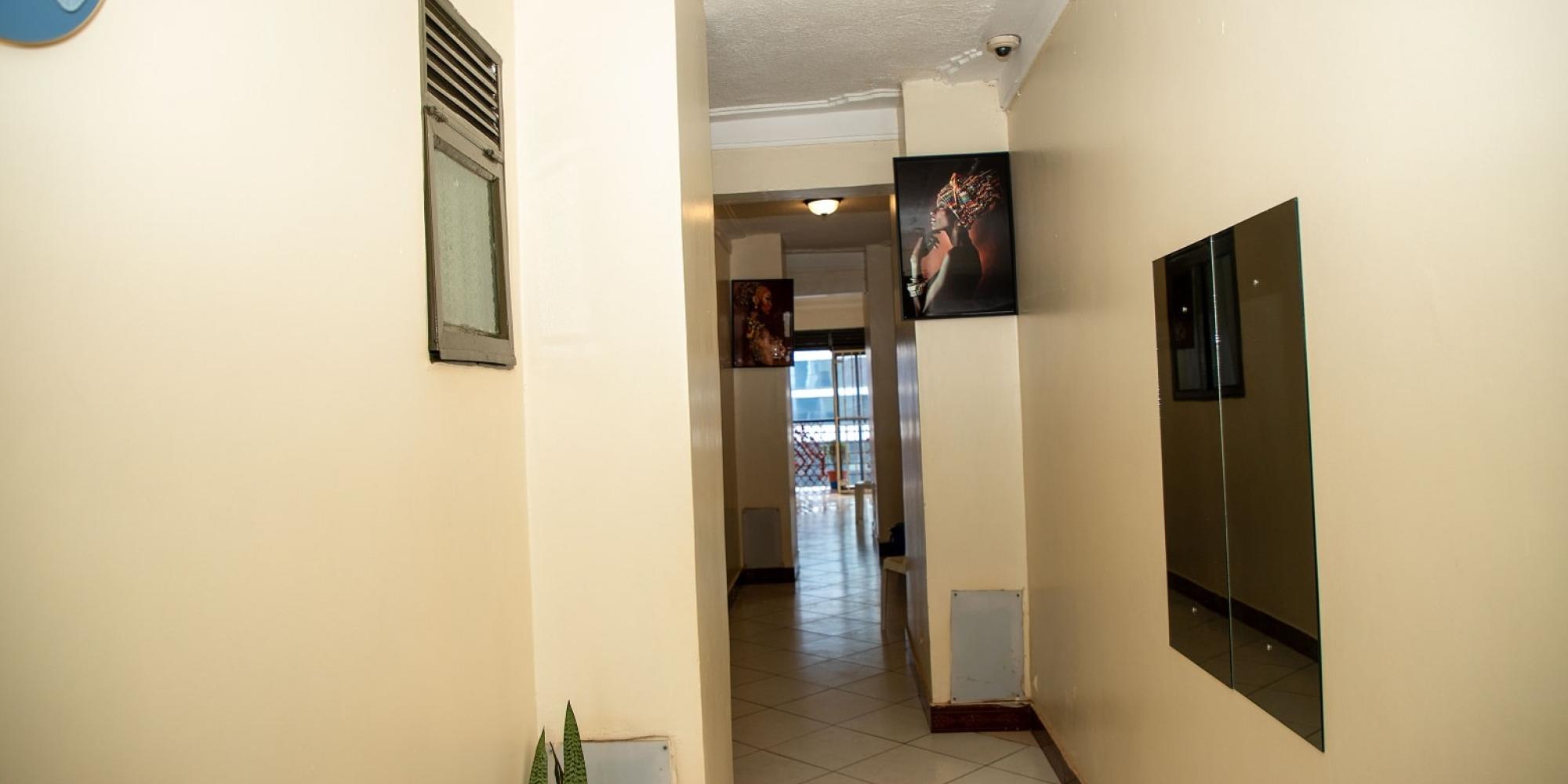 Serene Hotel Hallways