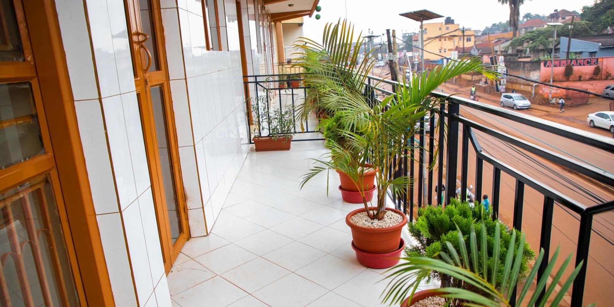 Lush Balconies with Great Views