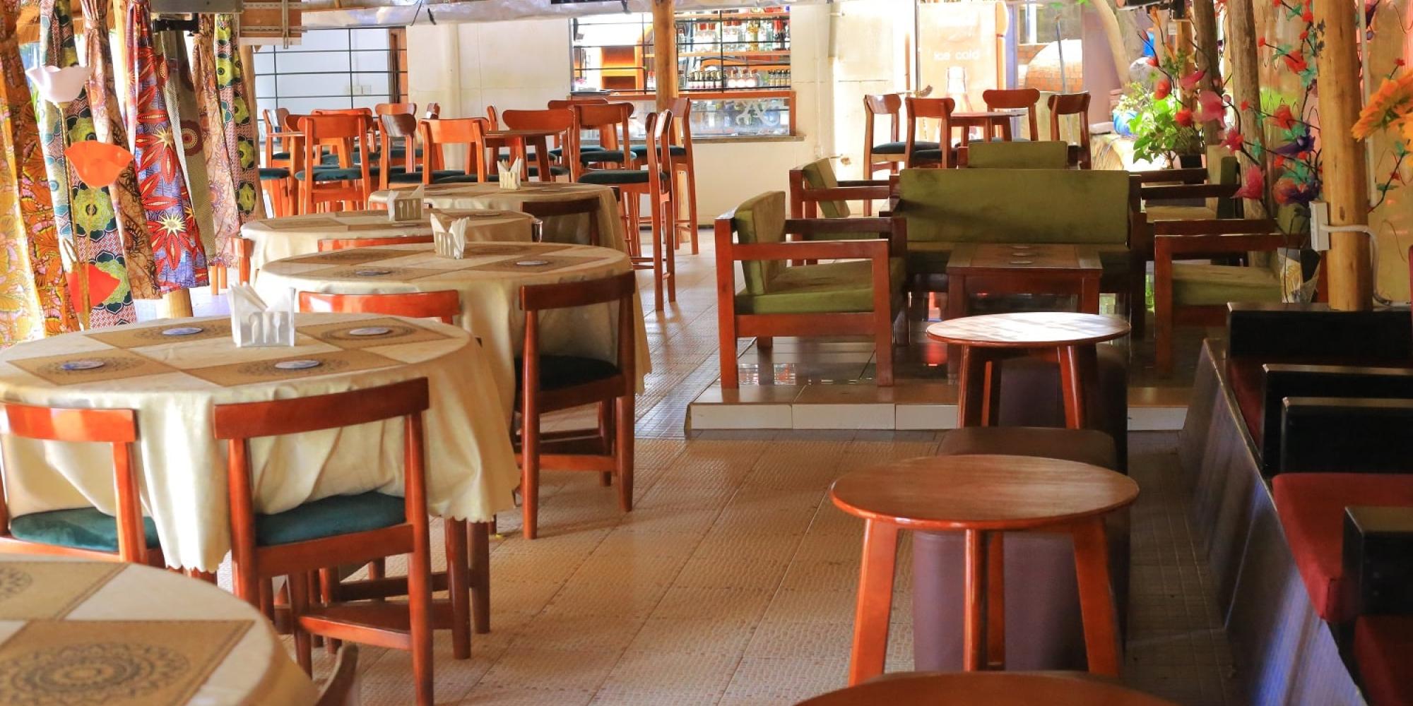 Harambee Hotel Bugolobi Bar and Restaurant Lounge